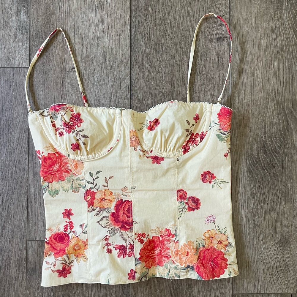 WeWoreWhat Underwire Golden Hour Corset